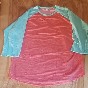 LuLaRoe 2XL Randy "Minnie Mouse" Shirt